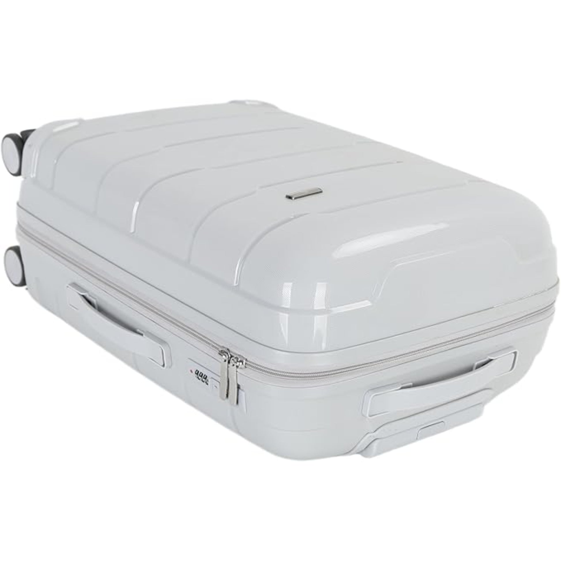 4-Piece Luggage Set, PP Material Hard Shell Suitcases, 8 Spinner Wheels, Telescopic Handle & Anti-Theft Zippers